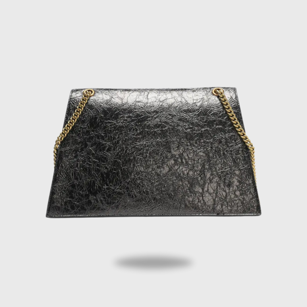 Black shoulder bag