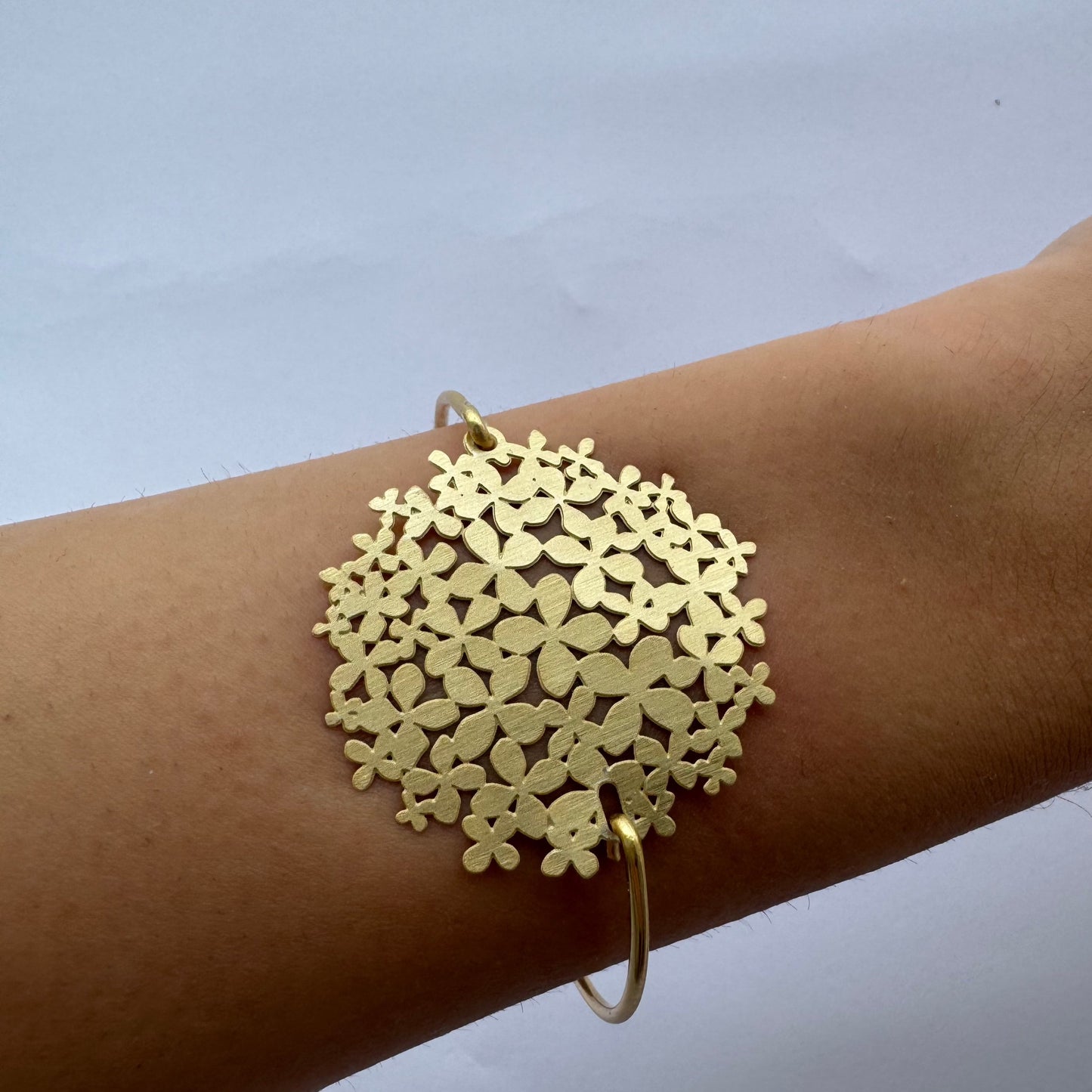 Pulsera clic Hortensia
