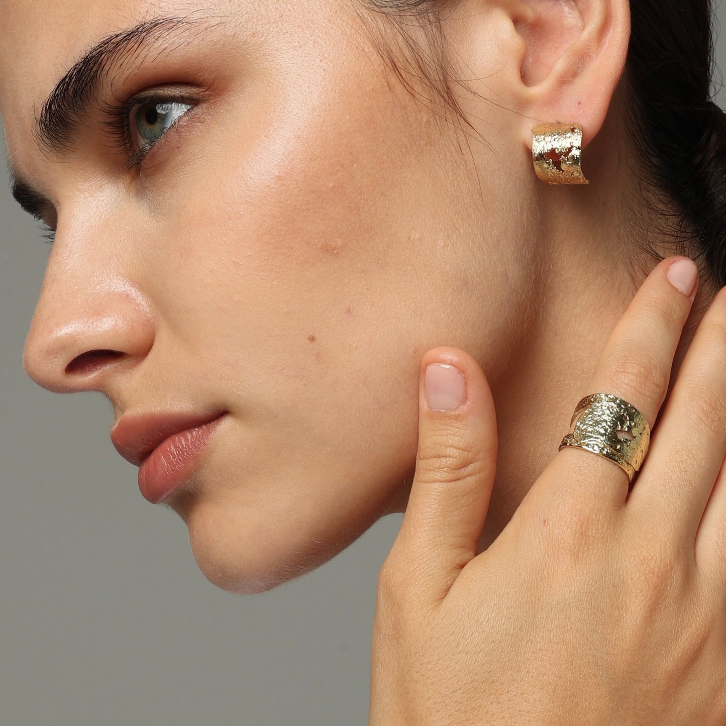 Anillo Coral Simple