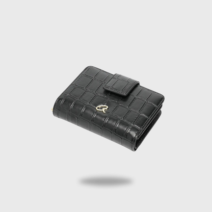 WALLET URANIA WITH CROCO EFFECT