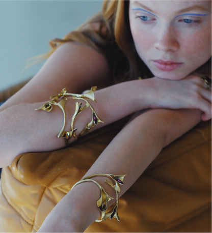 Pulsera de una sola flor