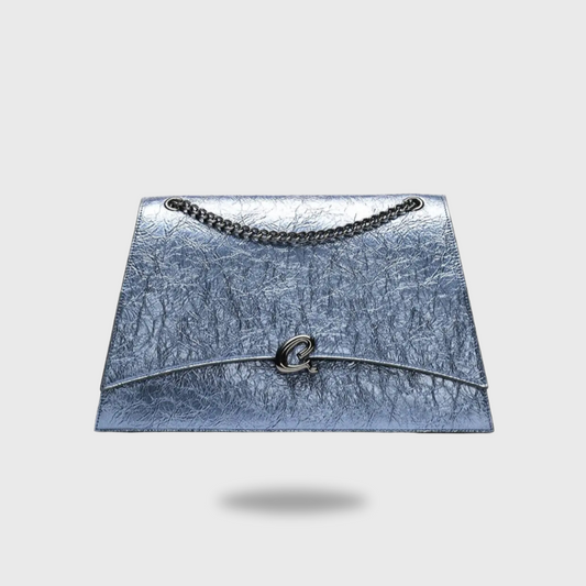 Blue shoulder bag