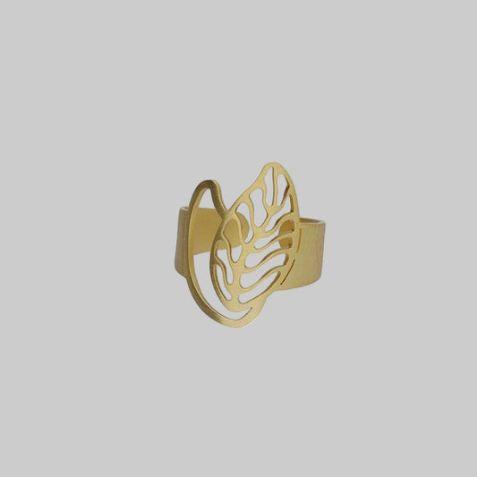 Anillo Komorebi baño Oro