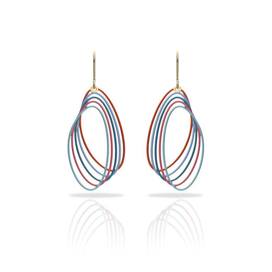 Pendientes Orbit colores oro