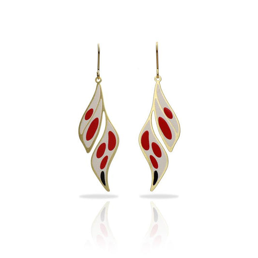 Pendientes Nara baño oro