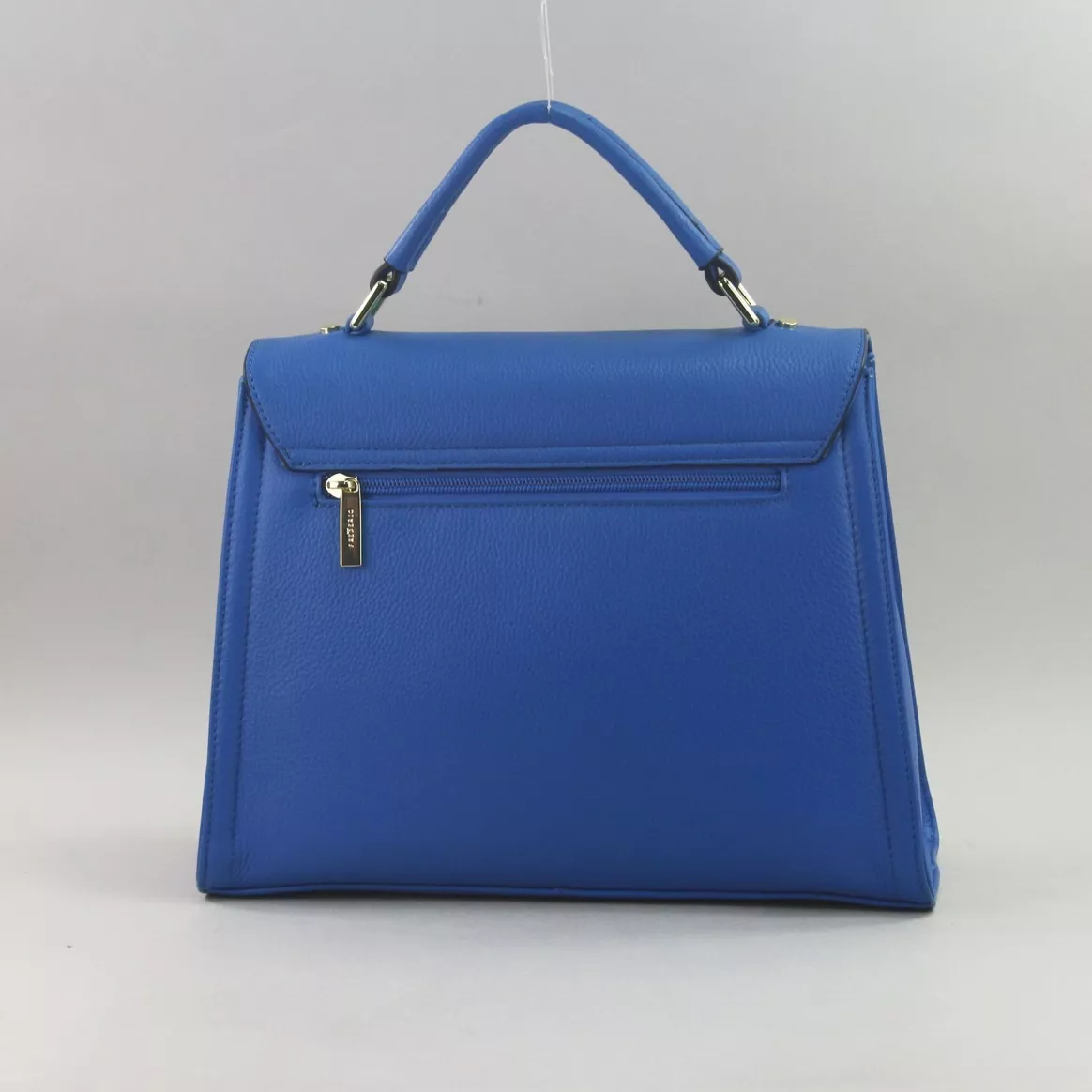 Bolso de piel - Azul Zafiro